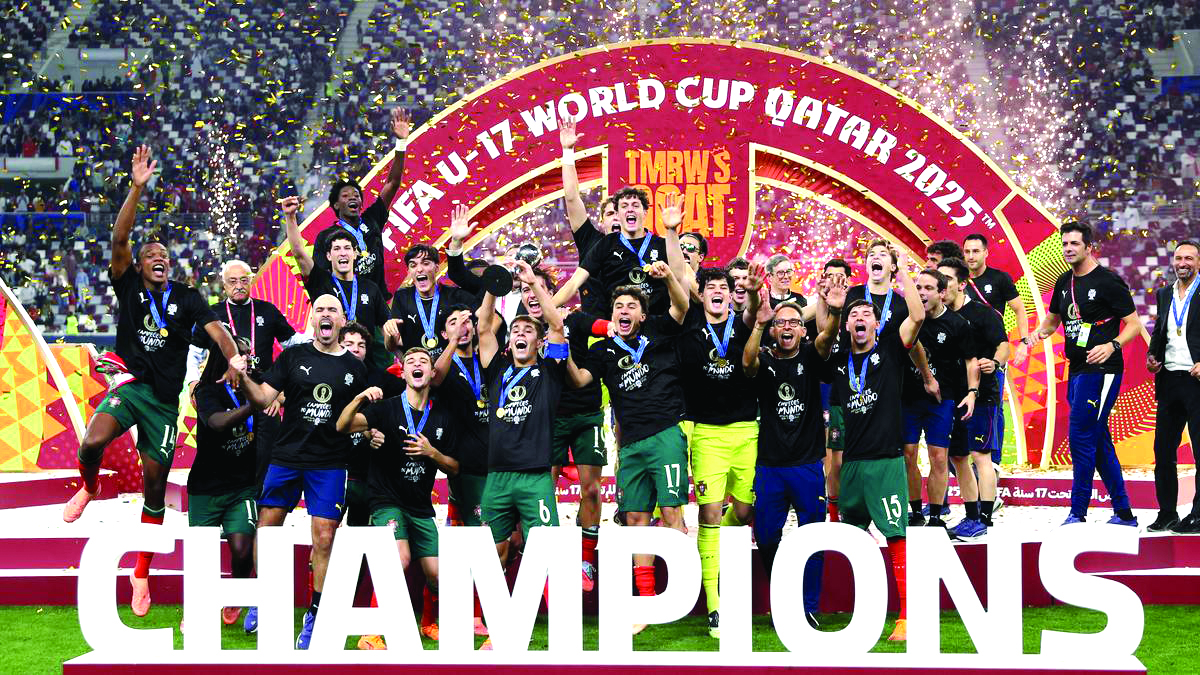 Portugal lift U-17 World Cup
