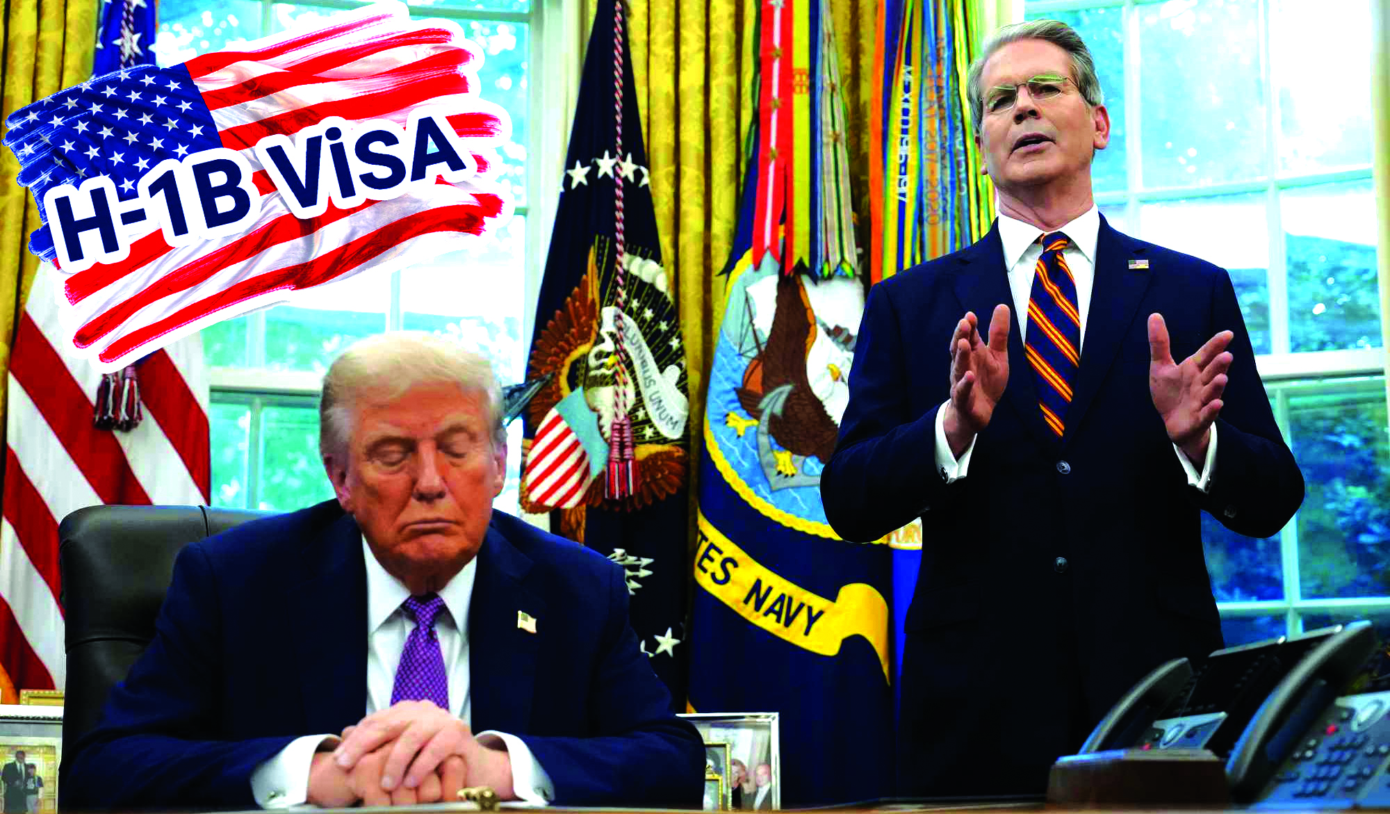 ‘Trump wants skilled overseas workers to train Americans’