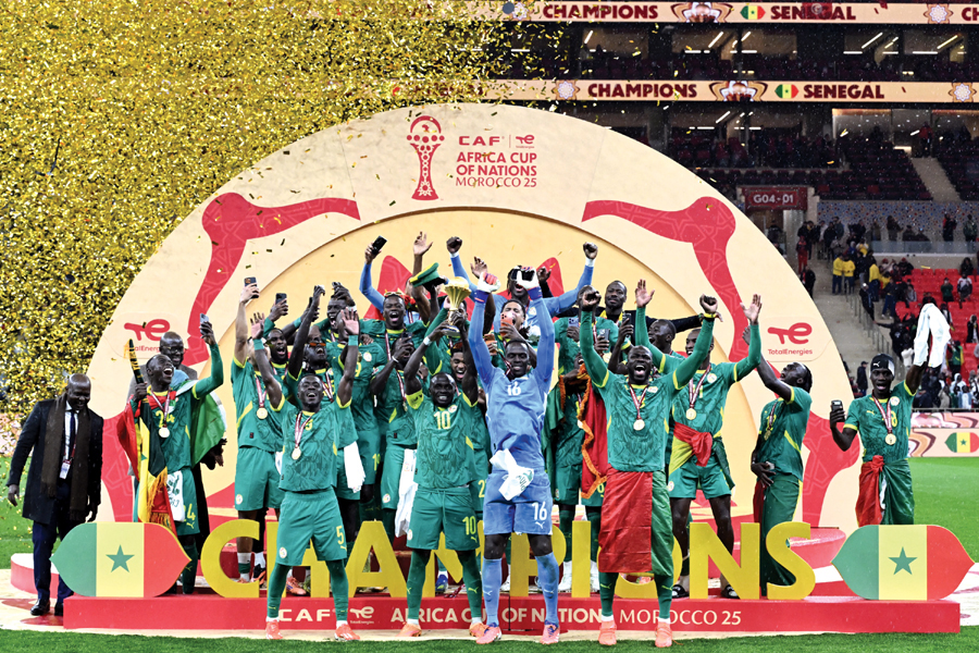 Senegal crowned AFCON champions