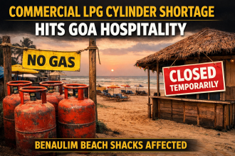 Commercial LPG cylinders shortage shuts Benaulim beach shacks, Goa News