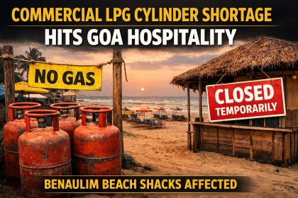 Commercial LPG cylinders shortage shuts Benaulim beach shacks, Goa News