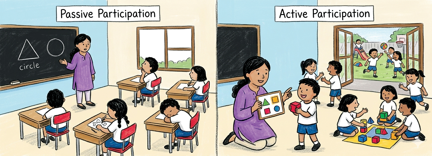 From inclusion to participation