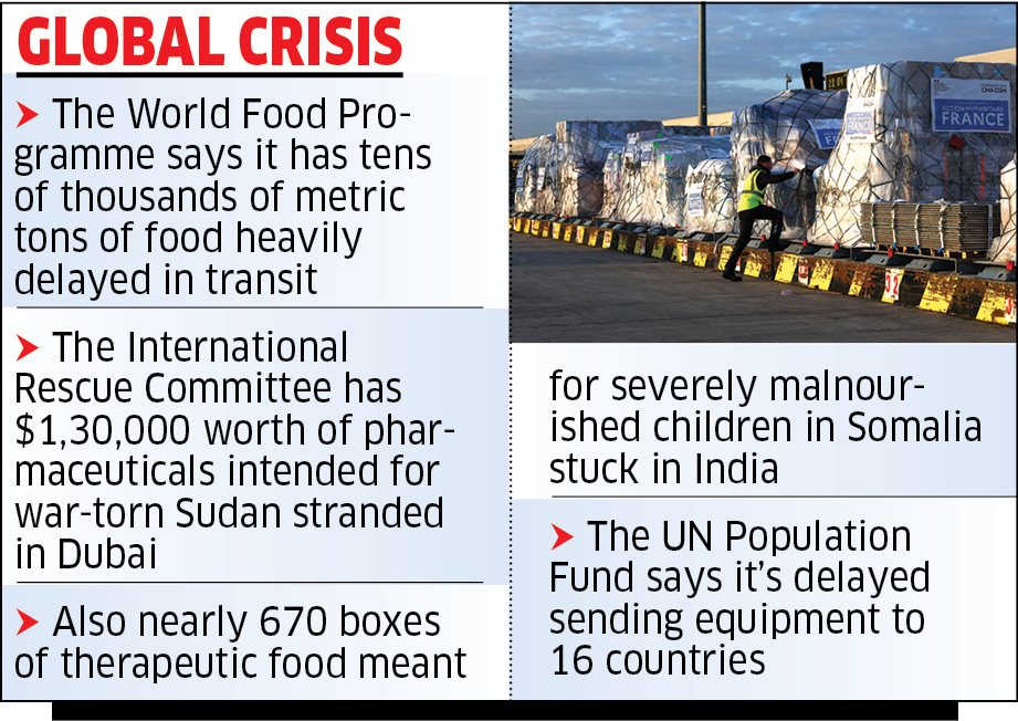 Iran war hindering food, medicine from reaching millions: Aid groups