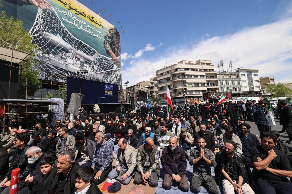 Fragile truce in Middle East; Tehran closes strait again